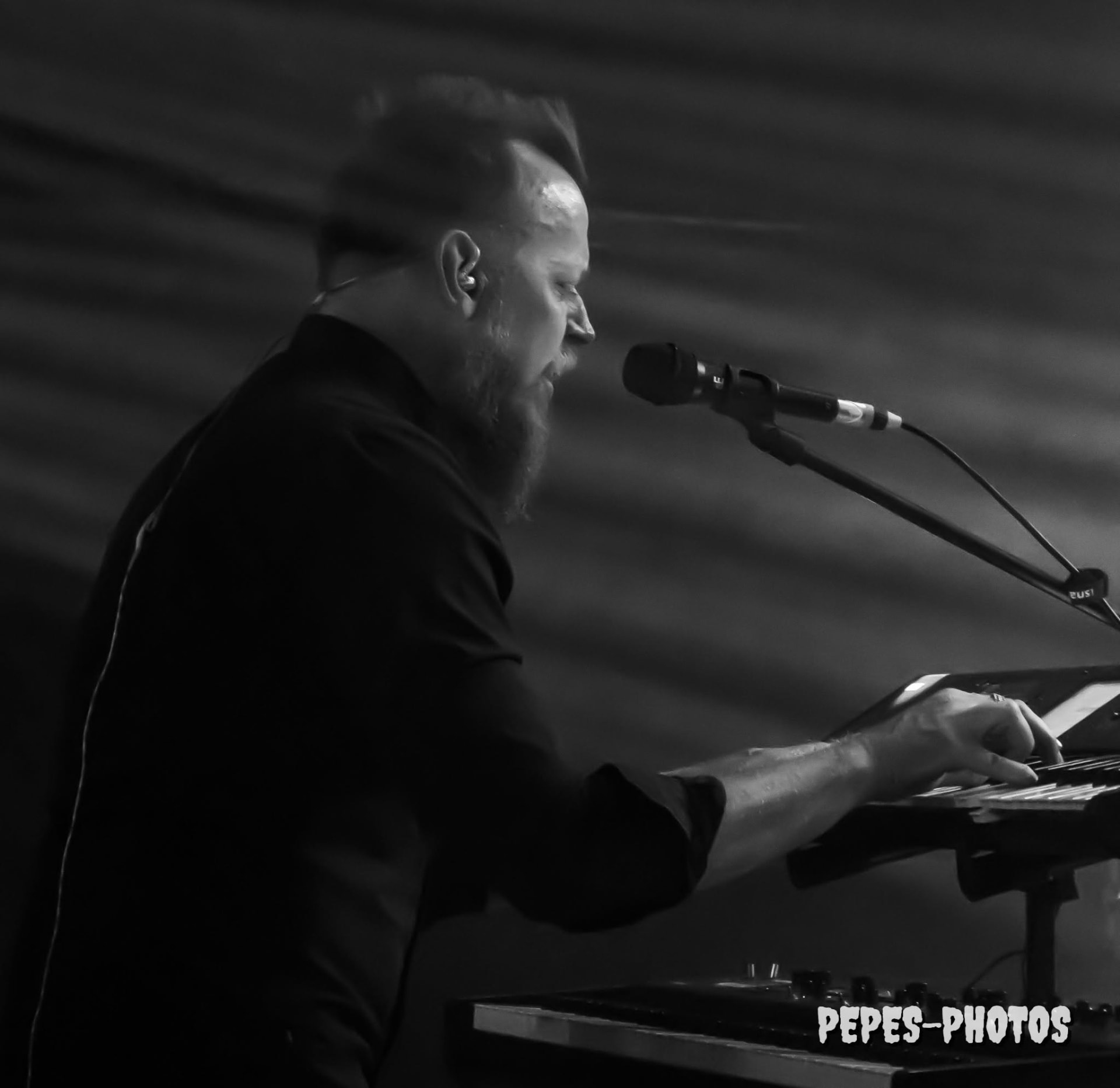 Keys live in zwart-wit