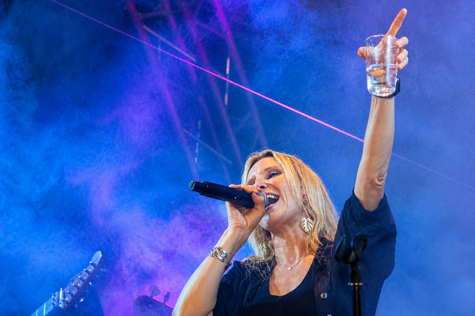 Zangeres live